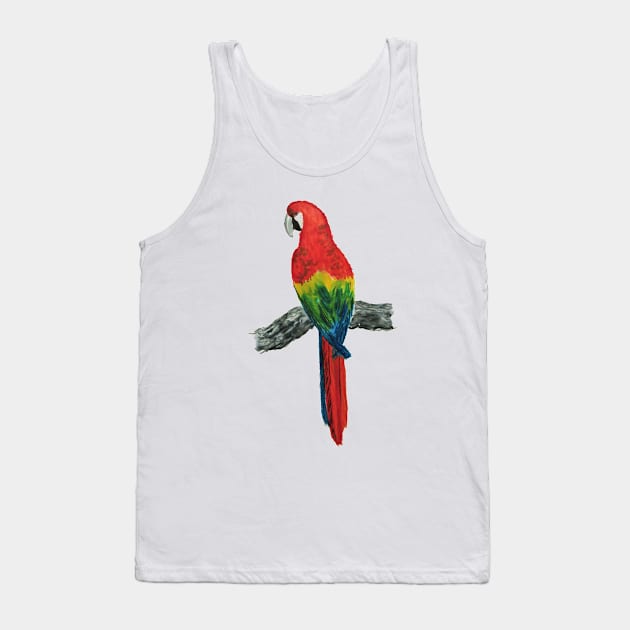 Tropical Parrot! Tank Top by julyperson